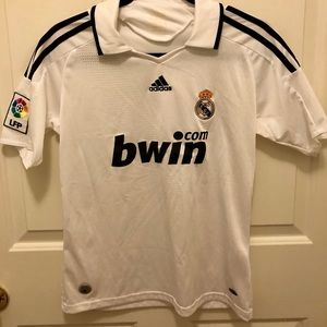 Real Madrid Collared soccer jersey